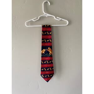 Steven Harris Wall Street Blue and Red Mens Tie